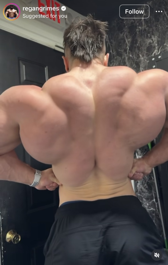 REGAN'S obscene action-figure proportions are gonna make me nut. 💉💉💉💉💉💉💉💉💉💉💉💪💦💦💦💦💦💦💦💦💦💦💦💦💦💦💦🍆 #bodybuilder #bodybuilding #ifbb #muscle #regangrimes #steroids #roids #peptides #hormones #gethuge #biggerthebetter