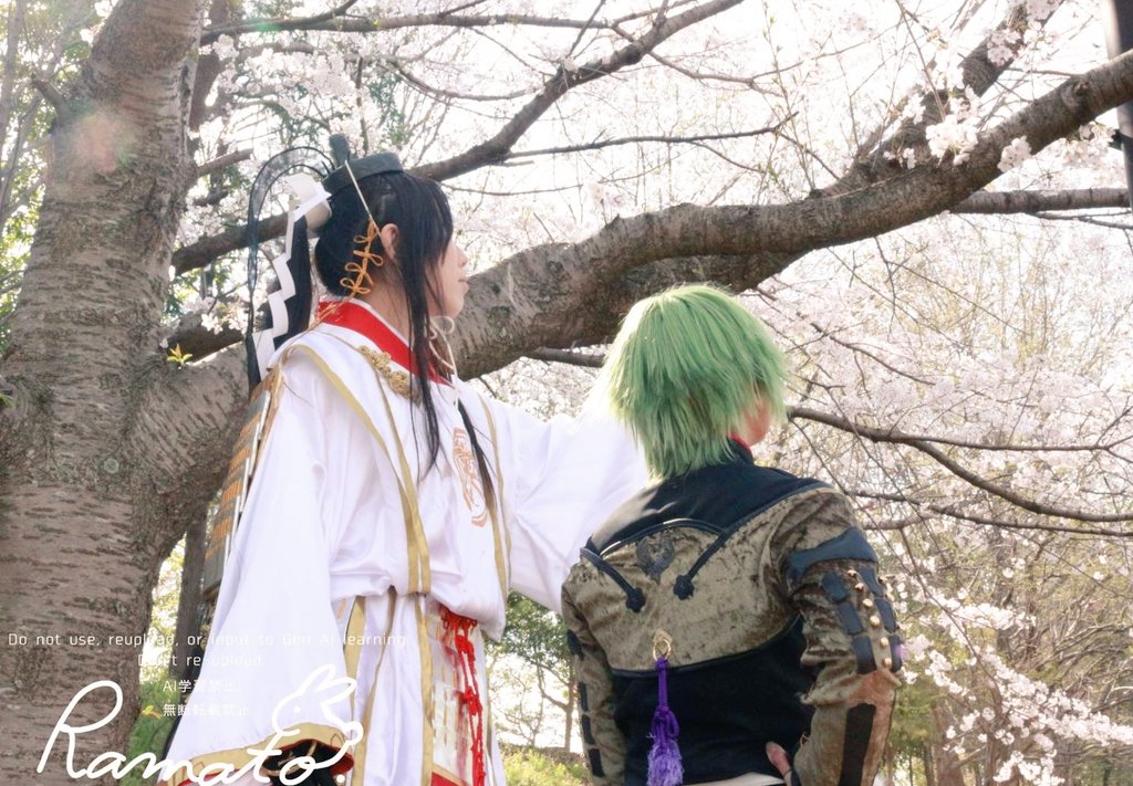 ramatoXXX's tweet photo. コスプレ/刀剣乱舞

🌸

鶯丸：ゆめはちゃん
お写真：でんさん https://t.co/3ct58dgaKe