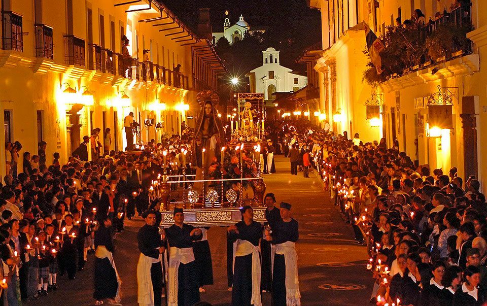 During #HolyWeek in #Colombia, the town of #Popayán hosts one of the oldest and most beautiful religious processions in the world — recognized by <a href="/UNESCO/">UNESCO 🏛️ #Education #Sciences #Culture 🇺🇳</a> as Intangible Cultural Heritage. A stunning blend of faith, art, and tradition that dates back to the 16th century!