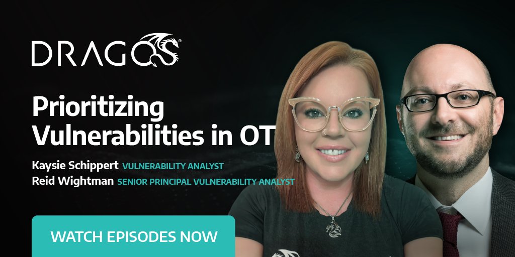 In our two-part video series, Dragos Vulnerability experts help OT defenders prioritize threats with the “Now, Next, Never” model and build a #vulnerabilitymanagement program specifically for industrial OT environments. Watch the full series now → hubs.la/Q03hDWKV0