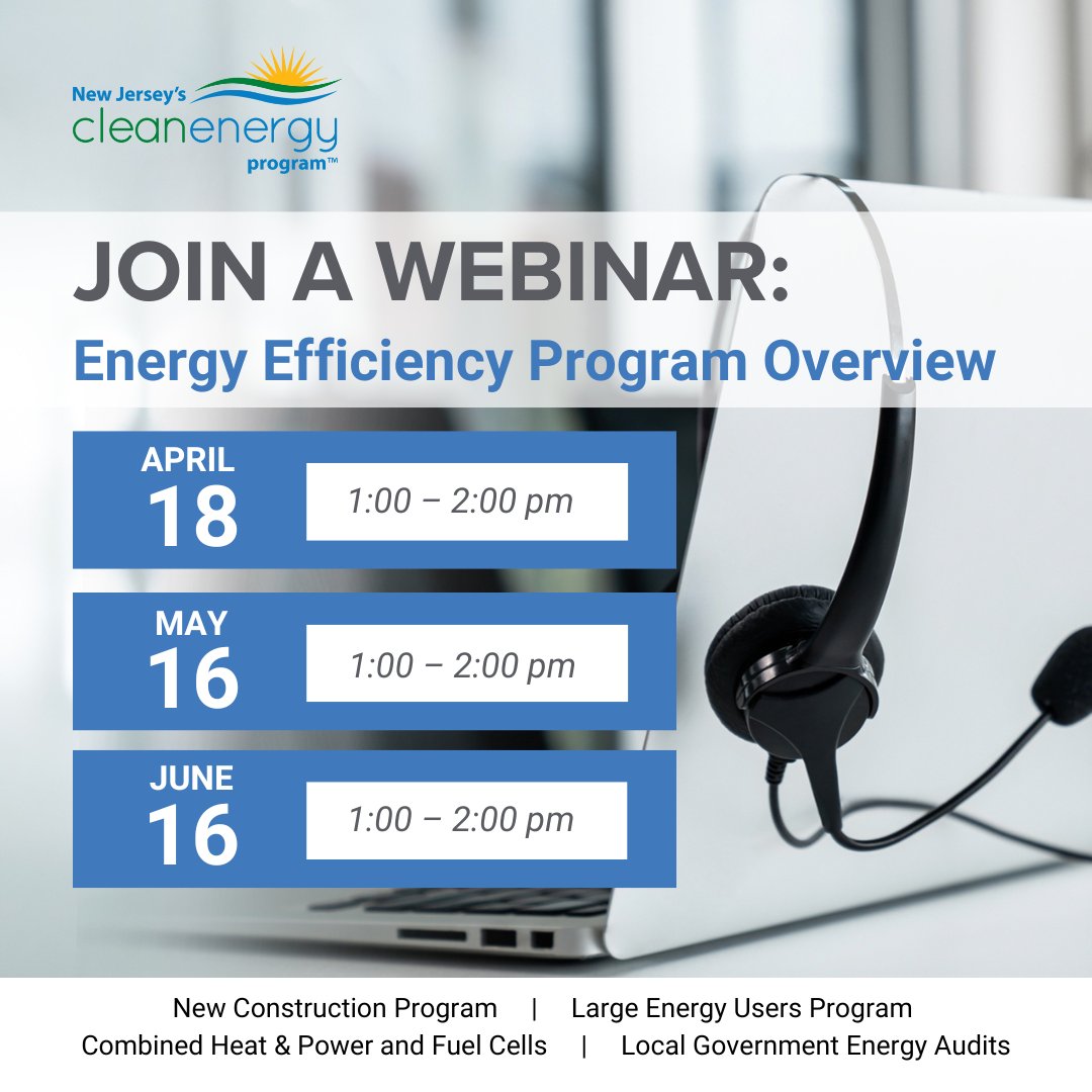 New Jersey’s Clean Energy Program tweet media