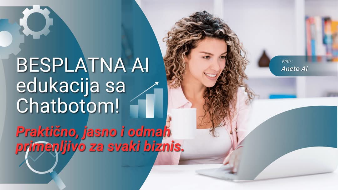 🎯 Besplatna AI edukacija sa Chatbot-om
 📌 Prava pomoć. Bez teorije. Bez komplikacija.
Ako imate firmu, radnju, agenciju, servis ili zanatsku delatnost – a ne stižete da pratite nove tehnologije.
Ovo je za vas.
yell.rs/ai-lekcije-za-…