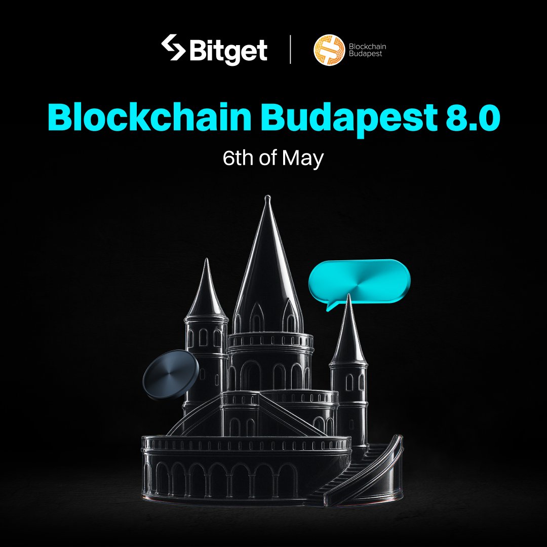 bitget's tweet photo. SZIA Budapest ! 🇭🇺

Get ready—Bitget will be at the Blockchain Budapest 8.0  Starting  on May 6th!🗓️

We're bringing you the latest in crypto, Block Chain, and everything in between. 🌐

It’s your chance to connect, learn, and explore Web3 ecosystem with us. 🔥

Don’t miss out on this amazing opportunity to be part of the conversation!
#Budapest #EventwithBitget