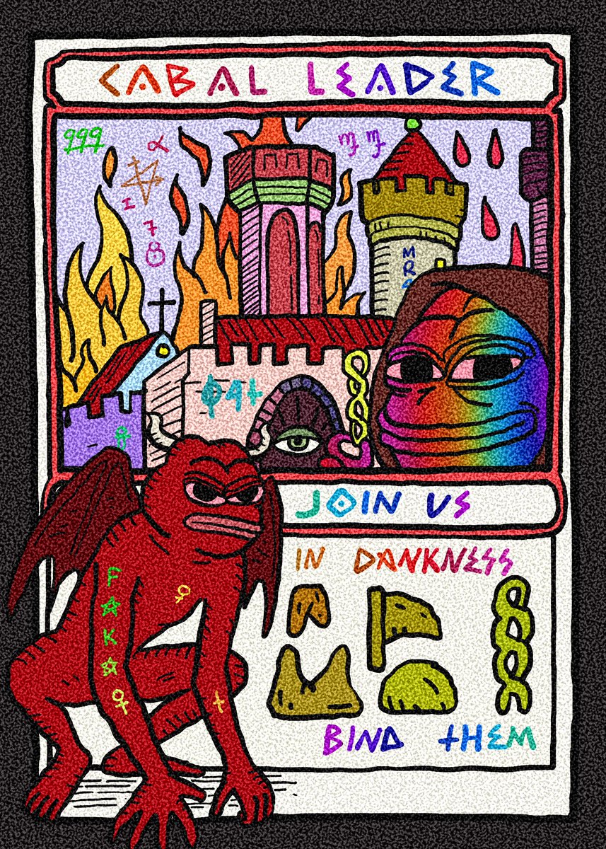 become one with the cabal

now live on pump

cabal of pepe - $CABAL

contract address (CA): 
6imW6S8jjGQTug1BaBMXU6azkcJsCCFnVGArzeHGpump