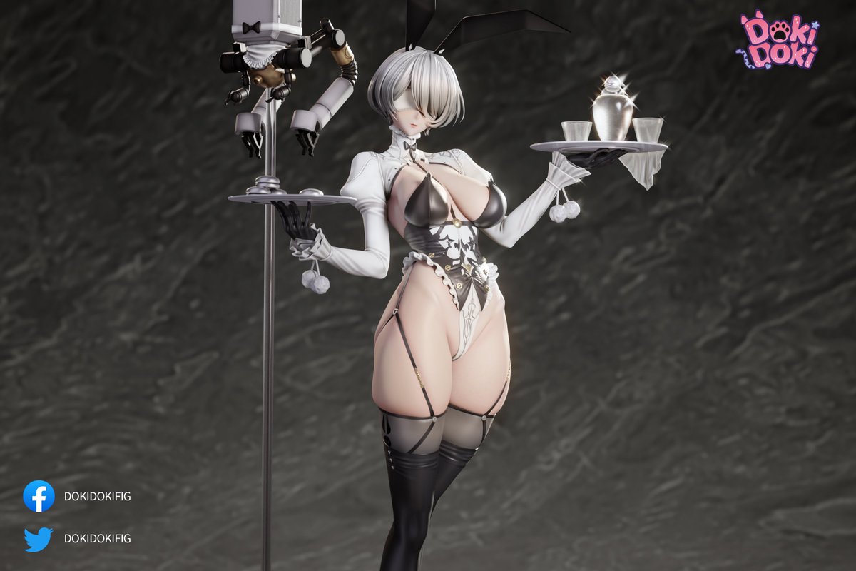 DokiDokiFig's tweet photo. Follow us and retweet to get FREE 
-Brand:DokiDoki FIG
-Product size::32cm(height)
-Materials:Resin+PU
-Artist：DISH  @Dishwasher1910 
-Product type:18+ figures
-Price:$159
-Deposit:$59
-ES:200
-Release date: June 2025
-Product type:18+

#NieRAutomata #DISH  #NIER2B #NSFW https://t.co/X0ZgAl7xAF