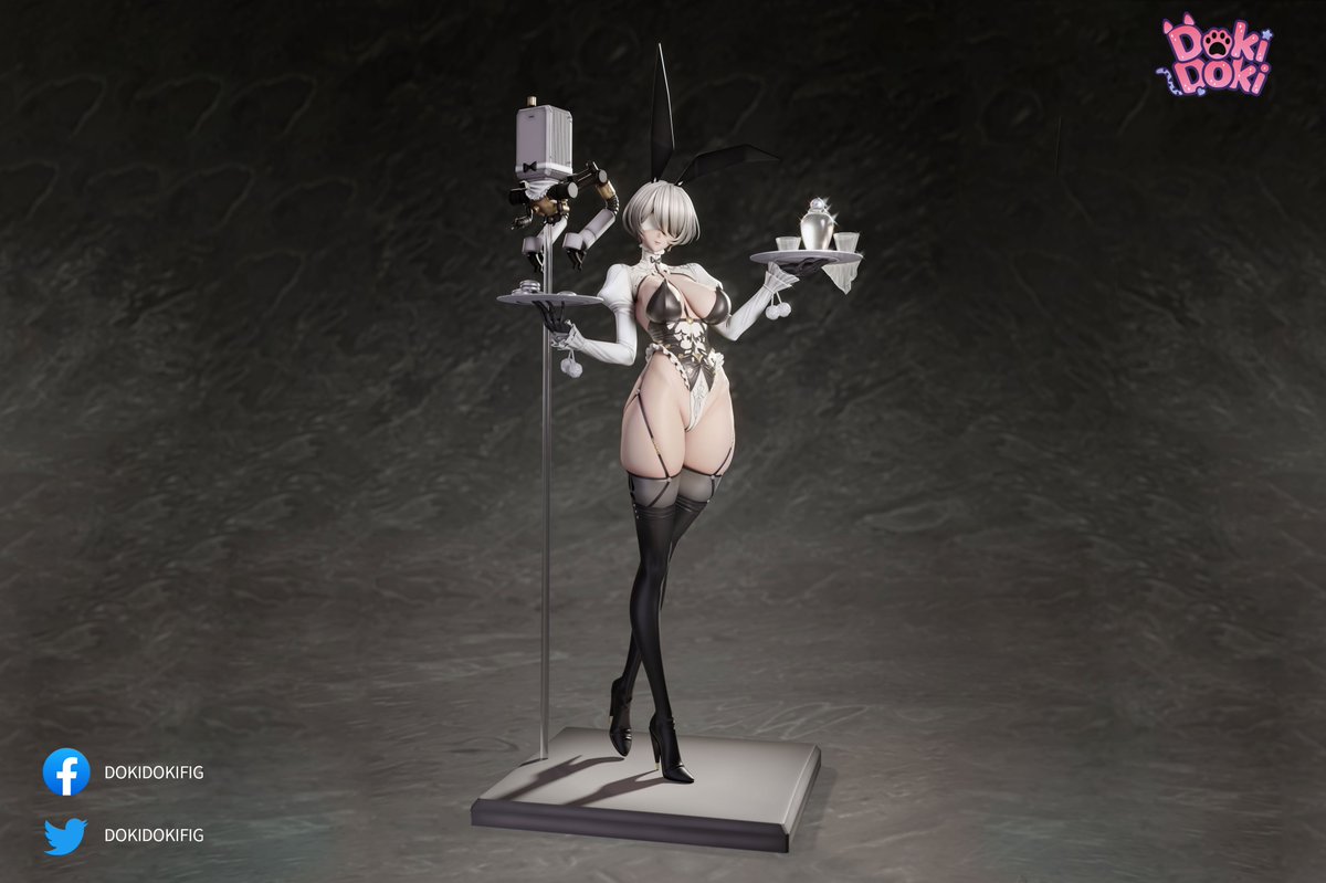 DokiDokiFig's tweet photo. Follow us and retweet to get FREE 
-Brand:DokiDoki FIG
-Product size::32cm(height)
-Materials:Resin+PU
-Artist：DISH  @Dishwasher1910 
-Product type:18+ figures
-Price:$159
-Deposit:$59
-ES:200
-Release date: June 2025
-Product type:18+

#NieRAutomata #DISH  #NIER2B #NSFW https://t.co/X0ZgAl7xAF