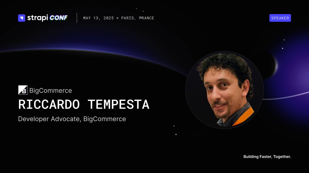 Meet our Speakers!

Riccardo Tempesta (<a href="/RicTempesta/">The Big Rick (now in 4k)</a>) is a seasoned software engineer and eCommerce expert with over two decades of experience in web development and system administration. Now, he's coming to #StrapiConf 2025!

From developing over 200 Magento modules to designing