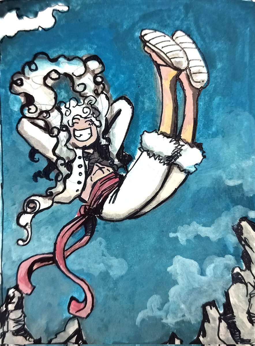 Sandeepsundi3's tweet photo. Luffy gear 5 

#luffy  #gear5  #nika #ONEPIECE https://t.co/4aswC5X4Cz