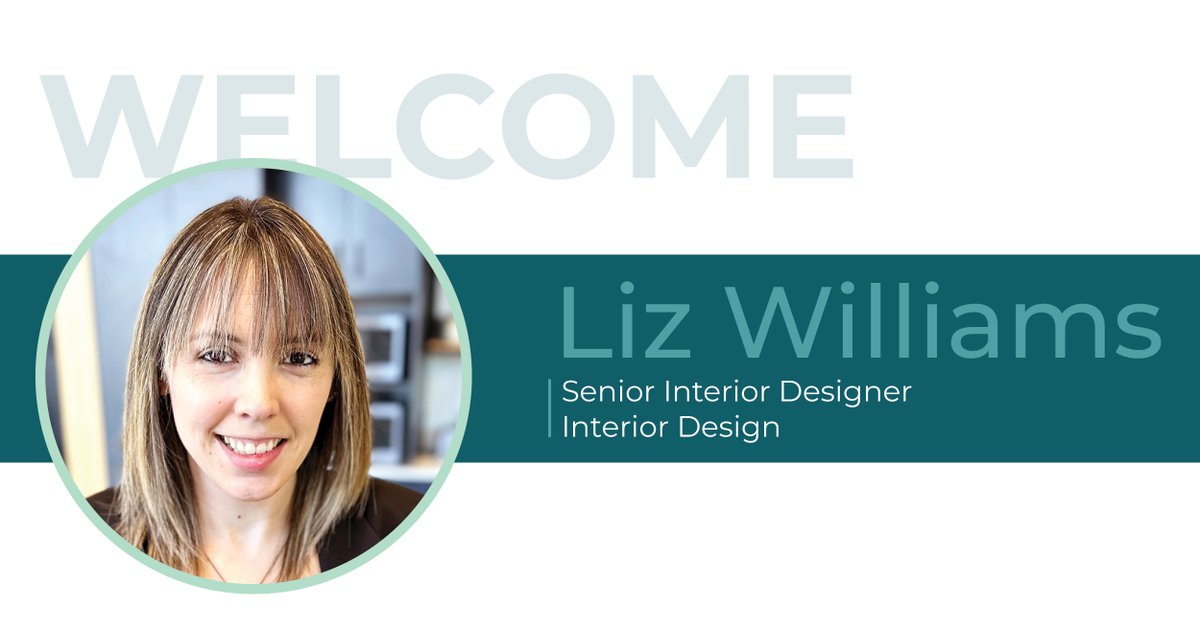 Join us in welcoming Liz Williams to our Interior Design team! Liz - an avid vinyl collector - joins the team as Senior Interior Designer, where she'll be focusing on education, community and commercial projects. Welcome, Liz!