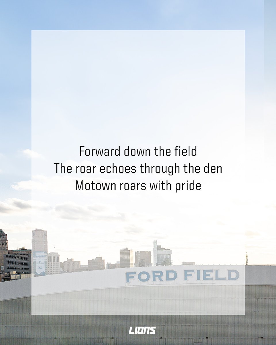 Lions's tweet image. Happy Haiku Day, #OnePride style❗