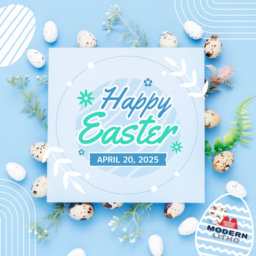 Wishing you a wonderful Easter weekend 🐰🌸

Our offices and production facilities will be *closed on Friday, April 18, 2025*
We'll resume normal business hours on Monday, April 21.

Enjoy the springtime festivities and time with loved ones. 🌻