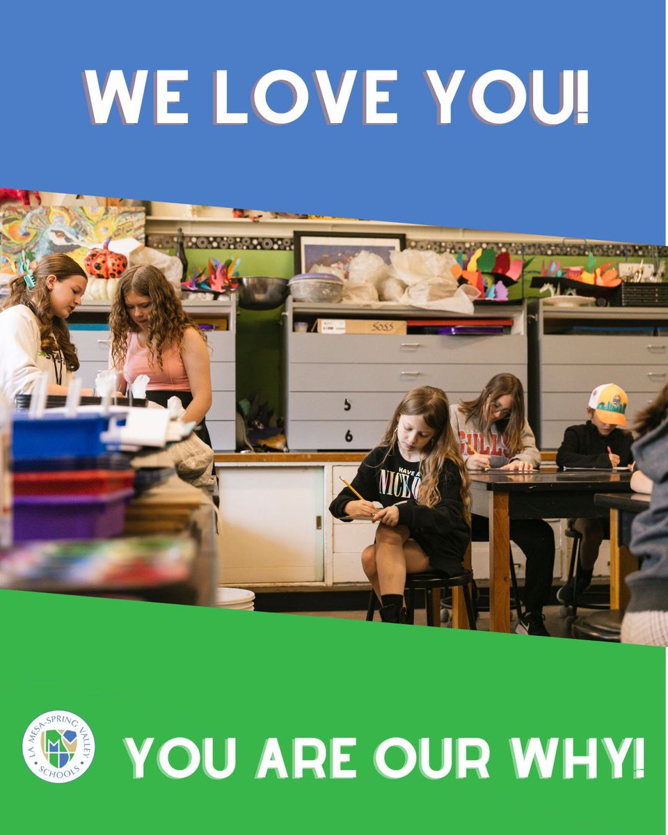We love you! YOU are our Why.
#lmsvheart