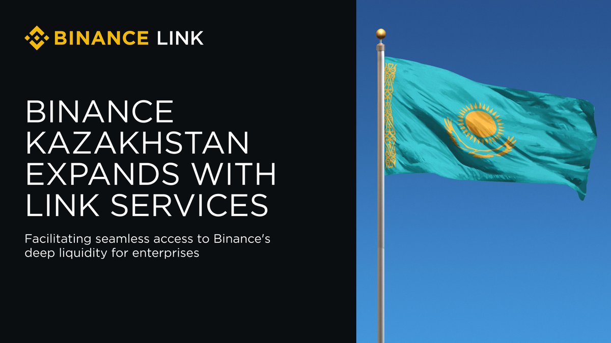 We're excited to announce that <a href="/binance_kz/">Test</a> now offers the Link program, giving local and regional digital asset service providers compliant access to our liquidity and trading technology to confidently expand their services.

Learn more ➡️ binance.com/en/blog/open-p…