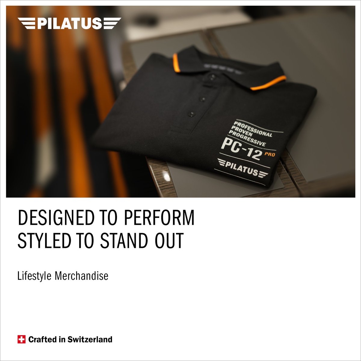PilatusAircraft's tweet photo. Where iconic design meets modern performance.
Discover the Pilatus PC-12 PRO Poloshirt in our merchandise shop.
https://t.co/lOAHIw7CFZ
#Pilatus #PilatusMerchandise #PC12PRO #PC12 https://t.co/ITE5WJsJUq