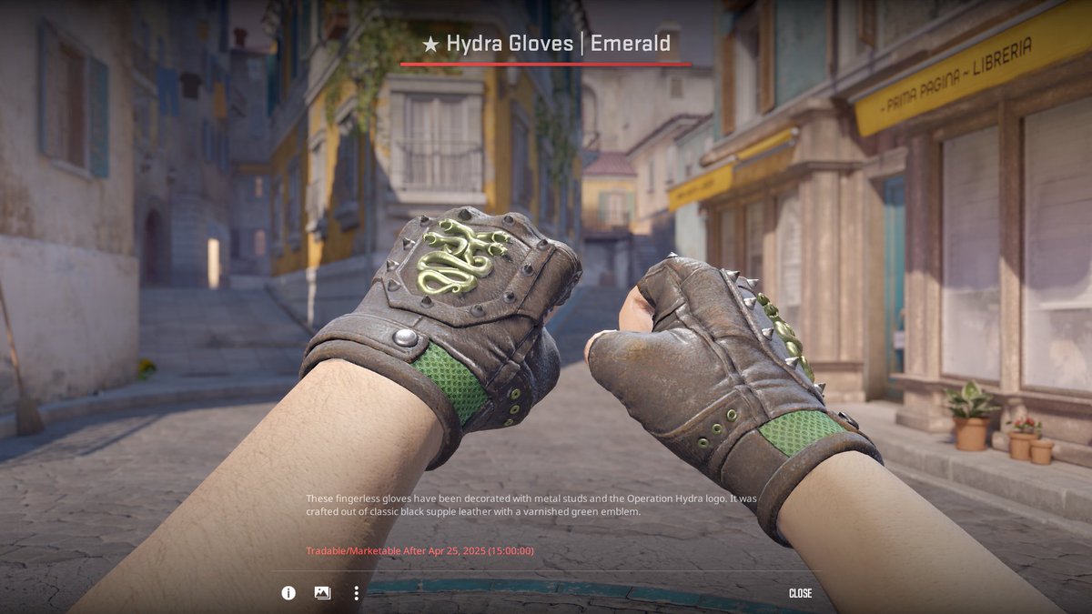 🚨 CS2 GLOVES GIVEAWAY! 

🎁 Hydra Gloves | Emerald (FT)

How to Enter:
✅ Follow
✅ Like + Retweet
✅ Tag Friend

⏰ 7 Days!