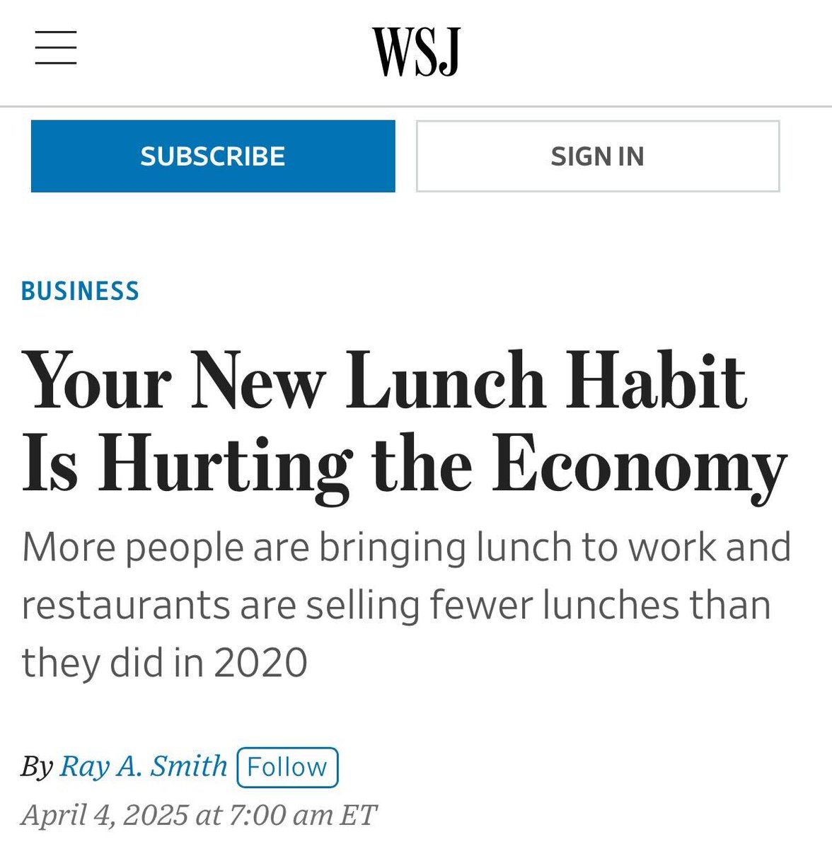 You can’t parody this.