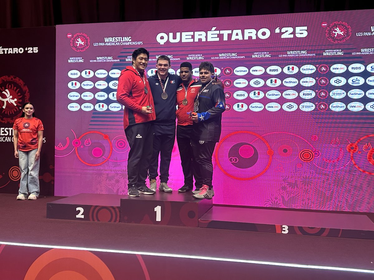 Last week, Lucas Stoddard took first place at the U23 Pan-American Championships in Mexico, competing at 125 kg freestyle! 🥇

Read more! ⤵️
📰 bit.ly/3G90py3