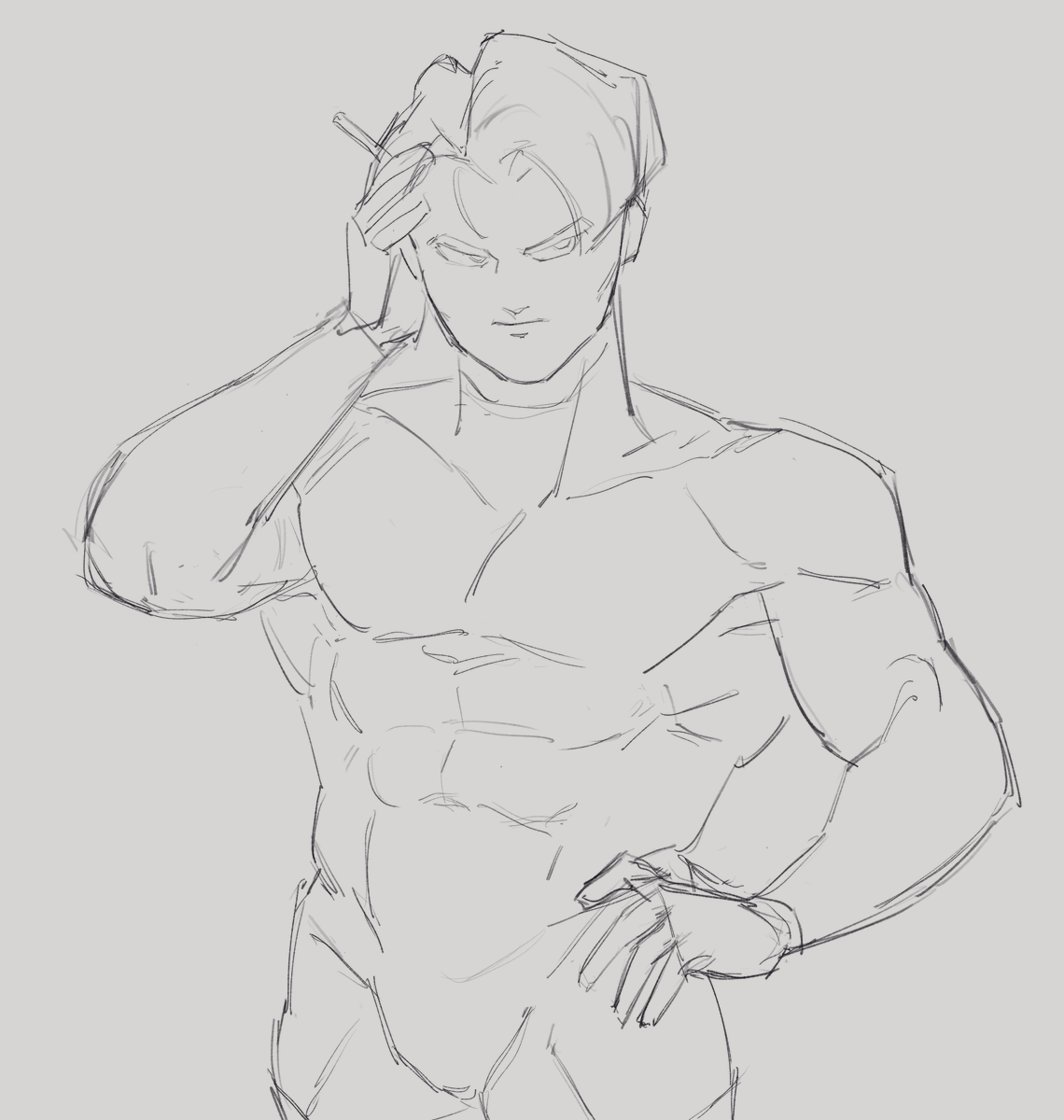 comm for <a href="/ironleaf1/">iron leaf</a> of their oc, quinoa

#dbz #oc