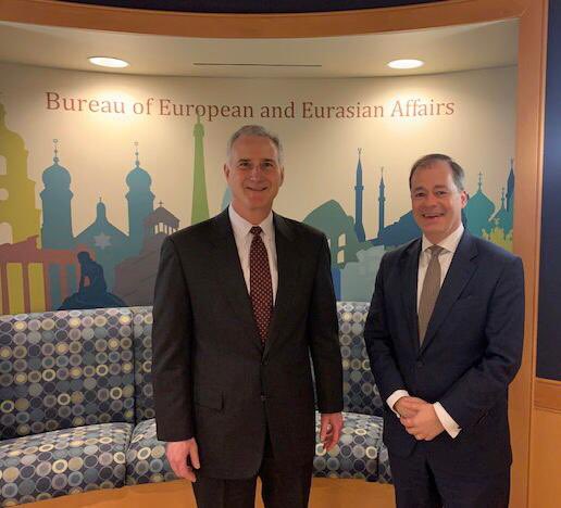 „NRW hat eine strategische Bedeutung für die Zukunft der transatlantischen Beziehungen.“ - Staatssekretär <a href="/markspeich/">markspeich</a> im <a href="/StateDept/">Department of State</a> und im Office of Science and Technology Policy <a href="/WhiteHouse/">The White House</a>. #NRWUSA