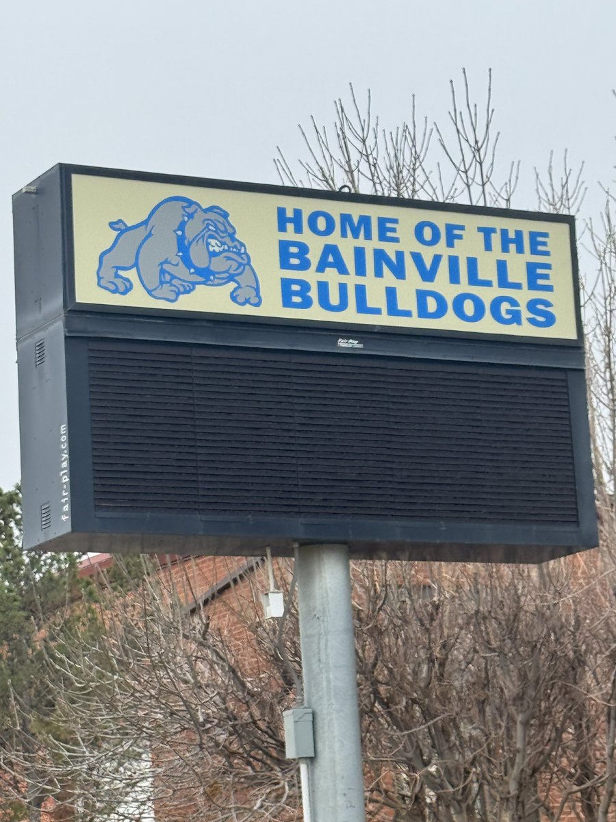 Thank you Bainville HS and Coach Wilson for the hospitality! Day 2 is underway! Go Griz!