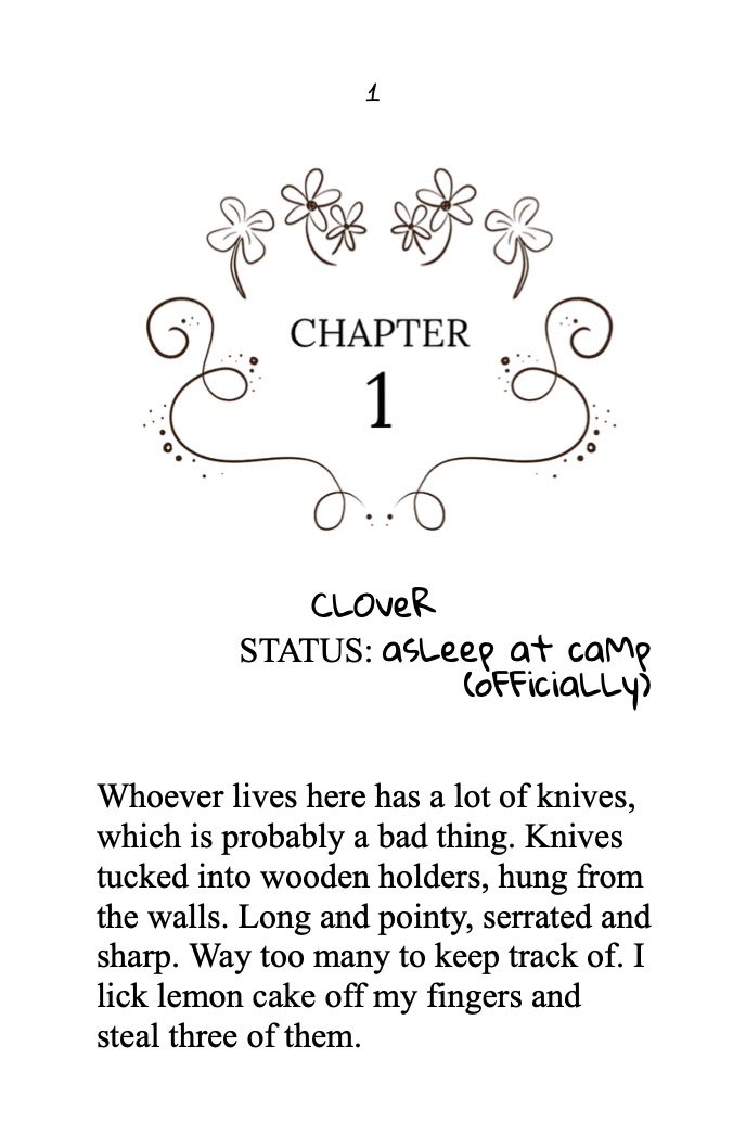 my sister drew doodles for the printed copy of my book I’m CRYING