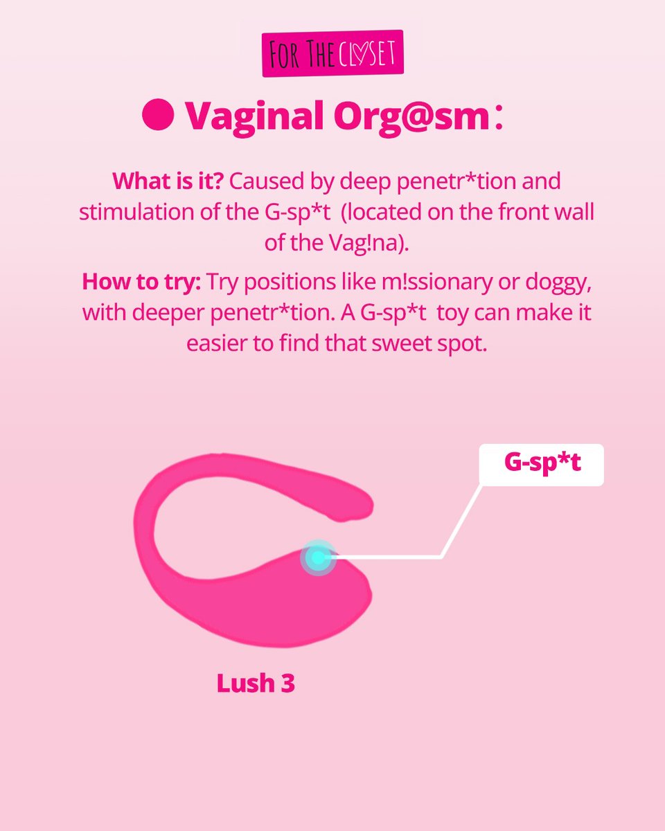ForTheCloset's tweet photo. Yup, ladies—there are 4 different org@sms, and each one can be achieved in sooo many ways! 😏 All of ‘em bring that toe-curling ple@sure. 

#sexfacts #sexeducation #sex #sexualhealth #sexy #facts #sextips #love #sexed #orgasm #sexpositive #healthhacks #healthchoice #sextoys https://t.co/dWAWGwHnIj