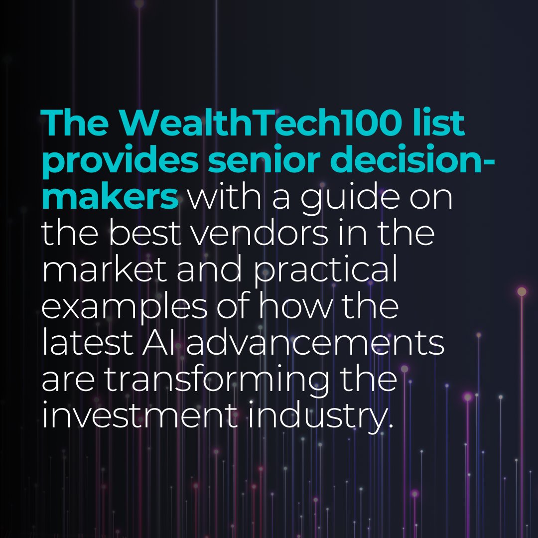 ERIbankingtech's tweet image. ERI is proud to be part of the 2025 #WealthTech100. The list recognises the most innovative tech providers transforming the operations of investment firms, private banks and financial advisors.

olympicbankingsystem.com/en/wealthtech1…

#privatebanking #wealthmanagement #wealthtech #bankingtech