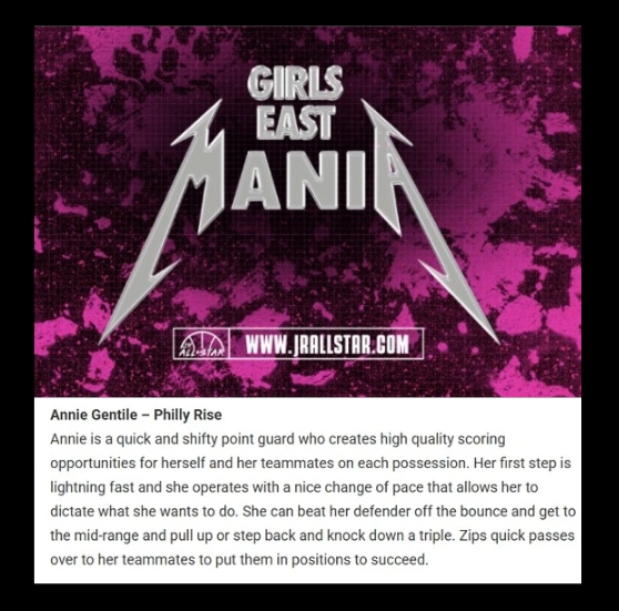 Thank you <a href="/JrAllStarBB/">Jr. All-Star Girls Basketball</a>.