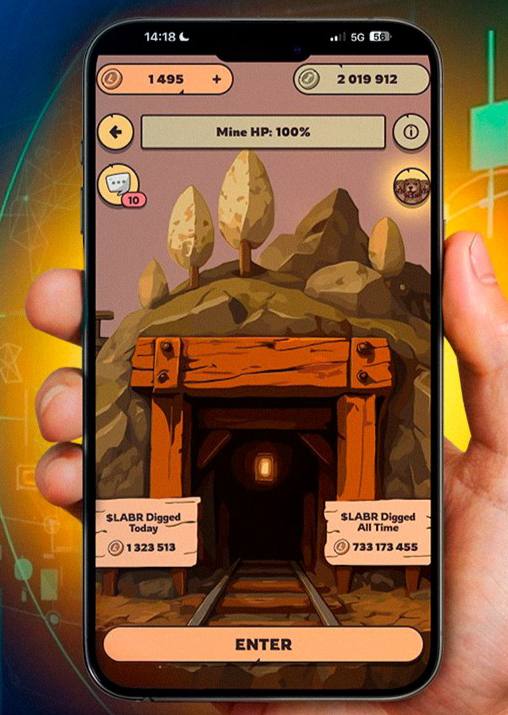 The $LABR mine is officially launched!

Some players have already managed to visit and mine $LABR tokens. 

Details about how the mine works: t.me/labrador_labr/…

#LabradorAdventures #LABR
