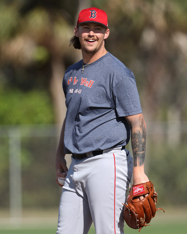 BeyondtheMnstr's tweet photo. Today's projected Red Sox affiliate starting pitchers- 4/17
AAA (1): Cooper Criswell
AAA (2): TBD
AA: Blake Wehunt*
A+: Noan Dean
A: Devin Futrell (debut)
📷-@sittingstillsox
