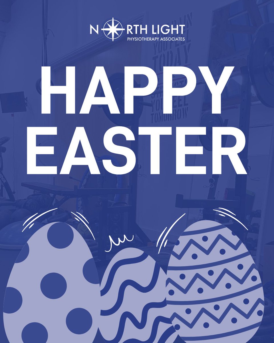 Happy Easter from the North Light Physiotherapy team!💪🏻 We hope you're having a lovely long weekend! 🐰

#HappyEaster #Physiotherapy #SportsRehabilitation #PainRelief #PhysioCare #InjuryPrevention #WellnessJourney #MuscleRecovery #PhysioSupport #Rehabilitation #PhysioHonley