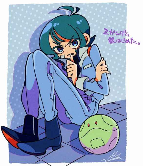 カミーユくんかわいいねラクガキ 