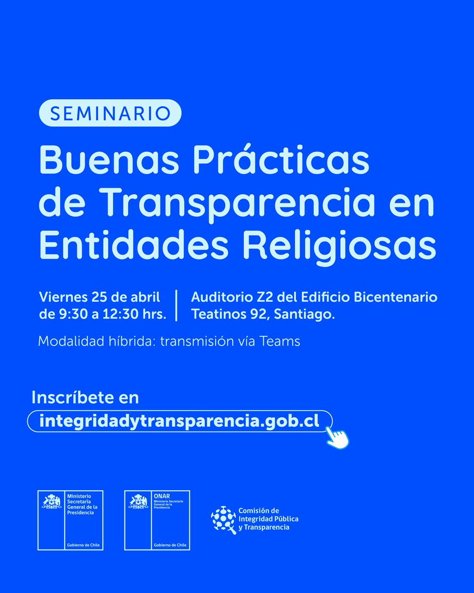 Comisión para Integridad Pública y Transparencia tweet media