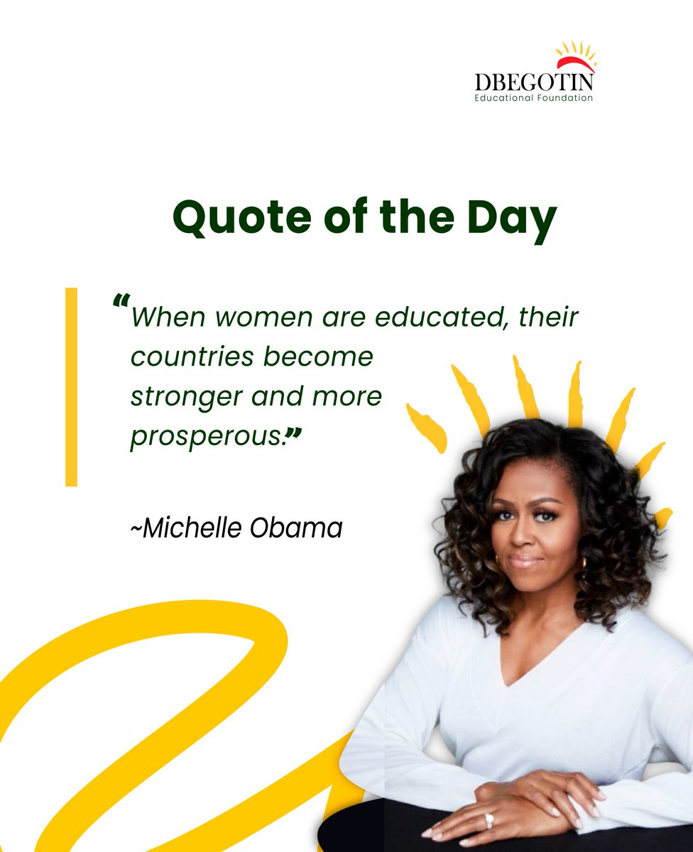 Dbegotin_'s tweet photo. At Dbegotin Educational Foundation, we believe in the power of educated women to transform families, communities, and nations.
Empower a woman. Empower a future.
#Dbegotin #DEFImpact #GirlsInSTEM #EducationForAll #EmpowerThroughLearning #DEF #GYST2025 #EducateHer https://t.co/fQfS2x7D0J
