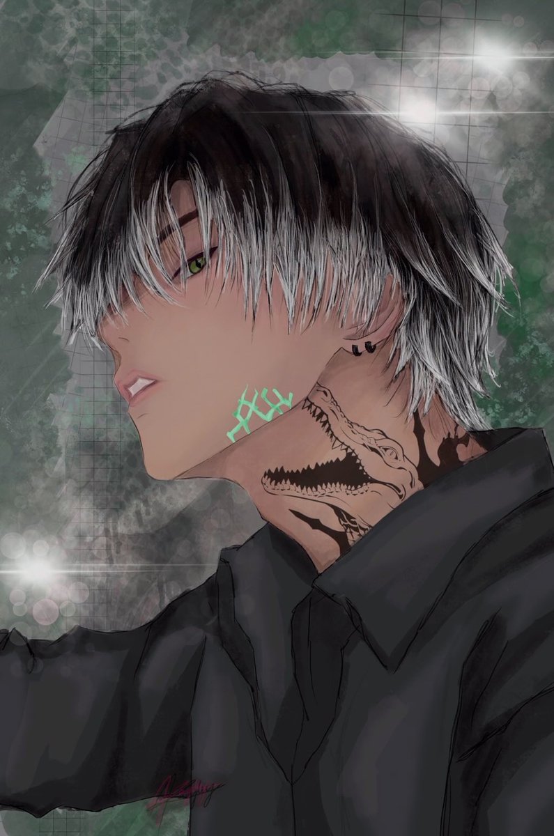 今天的贖罪真大犧牲🐊
 #yorunoart