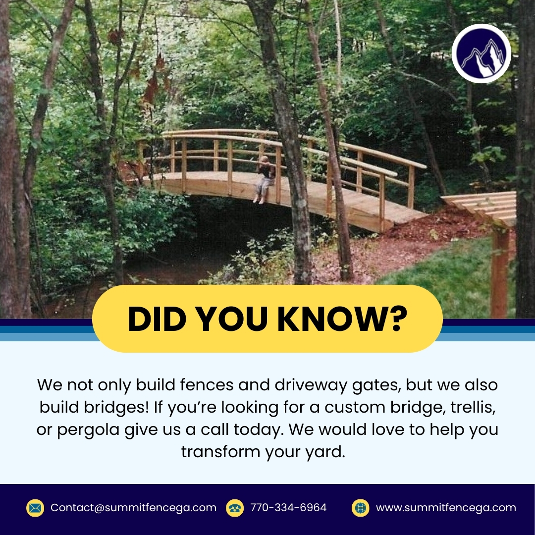 SummitFenceGA's tweet image. 💭Do you have a custom project in mind? Give us a call and tell us what you're looking for. We'll ask you to email us a picture we can send to our woodworker, Todd and he may be able to bring your vision to life!
#customprojects #woodworking