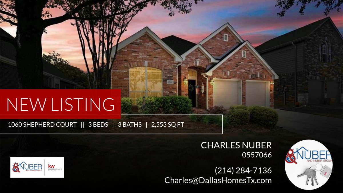 NuberandNuber's tweet photo. Great Listing in Lantana - across the street from the pool &amp; park on a cul-de-sac street!

Thank you, Charles Nuber, Keller Williams Realty. 214-284-7136 https://t.co/Z7PJuReIe3 https://t.co/FFWvrYHsb9