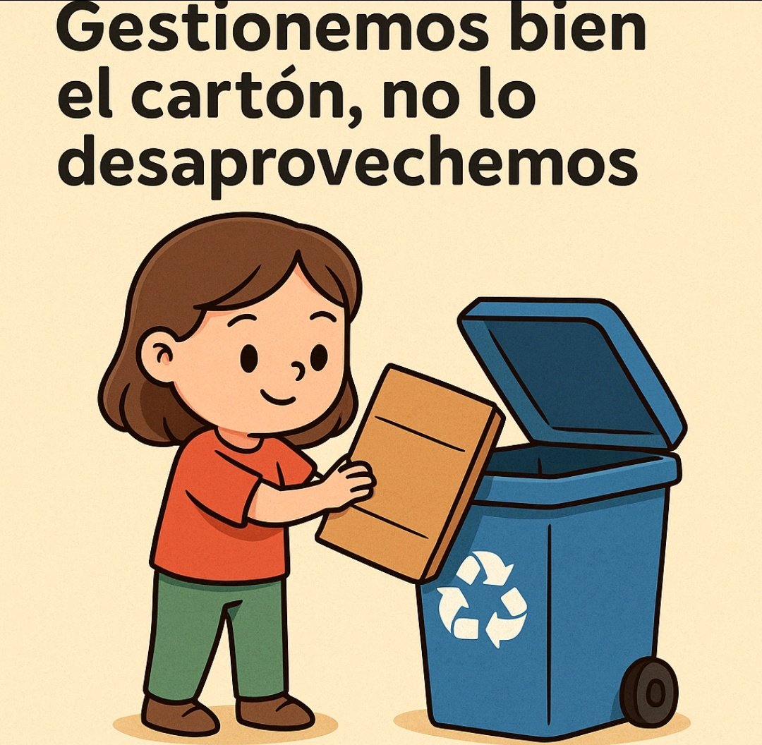 ♻️♻️♻️

❗❗❗Cuidemos el cartón y evitemos desecharlo.❗❗❗ 

#SanctiSpíritusEnMarcha 

<a href="/ComunicacionGER/">Comunicación GER</a> <a href="/comunicaERMPSS/">Comunicadora Reciclaje Sancti Spíritus</a> <a href="/cubarecicla/">CUBARECICLA</a> <a href="/cubadebatecu/">Cubadebate</a> <a href="/DeivyPrezMartn1/">Deivy Pérez Martín</a>