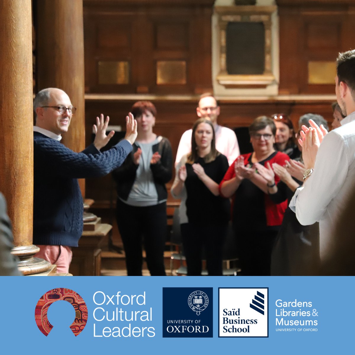 Applications now open for the 2025 Oxford Cultural Leaders residential programme at <a href="/UniofOxford/">University of Oxford</a> 🎓 
Run by @OxfordGLAM &amp; <a href="/OxfordSBS/">Saïd Business School</a>, it’s a unique week of leadership, reflection and global insight. 
Apply by 9 June ➡️ buff.ly/3RHbWYK