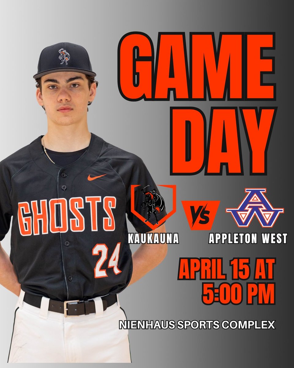 We travel to face <a href="/AWestBaseball/">AppletonWestBaseball</a> at 5 pm tonight.