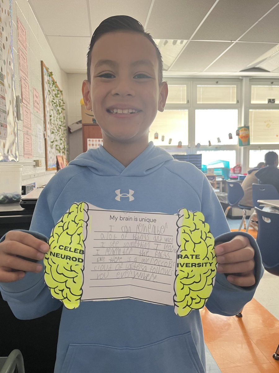 _missryder's tweet photo. Today we Celebrated Neurodiversity for Autism Acceptance Month! 💙💙
We spoke a lot about how we all have varying strengths &amp; abilities that make us unique!  
@CMSmtolive @NicoleMusarra @husservp @MountOliveTSD https://t.co/fQ8hhRkdNC