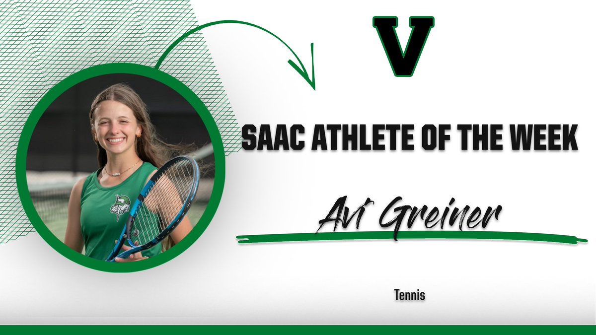 Valparaiso Athletics (@athleticsvalpo) on Twitter photo 🎾Congratulations to Avi Greiner, SAAC Athlete of the Week! Avi is the #1 Singles player for Valpo Tennis with a strong 2-1 record, earning dominant wins over Plymouth & Hanover Central. 🔥🔥 Great Job Avi!
<a href="/ValpoHS411/">Viking Info</a> #WeAreValpo 🟢⚪ 🎾Congratulations to Avi Greiner, SAAC Athlete of the Week! Avi is the #1 Singles player for Valpo Tennis with a strong 2-1 record, earning dominant wins over Plymouth & Hanover Central. 🔥🔥 Great Job Avi!
<a href="/ValpoHS411/">Viking Info</a> #WeAreValpo 🟢⚪