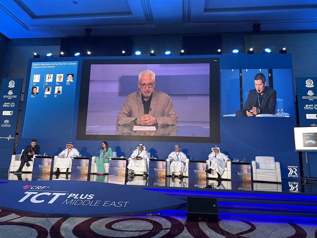 Mamas A. Mamas (@mmamas1973) on Twitter photo #TCTMiddleEast Marty leon with a talk about upstream diagnosis and treatment of AS - in severe AS , waiting for sx before AVR results in more cardiac damage that isn't reversible and predicts long term adverse cv outcomes
<a href="/TCT_ME_/">TCTME+</a> <a href="/crfheart/">Cardiovascular Research Foundation</a> <a href="/drptca/">Khaled AlShaibi</a> <a href="/leilaabidt/">leila abid</a> <a href="/AdelTash/">Adel Tash</a> #TCTMiddleEast Marty leon with a talk about upstream diagnosis and treatment of AS - in severe AS , waiting for sx before AVR results in more cardiac damage that isn't reversible and predicts long term adverse cv outcomes
<a href="/TCT_ME_/">TCTME+</a> <a href="/crfheart/">Cardiovascular Research Foundation</a> <a href="/drptca/">Khaled AlShaibi</a> <a href="/leilaabidt/">leila abid</a> <a href="/AdelTash/">Adel Tash</a>