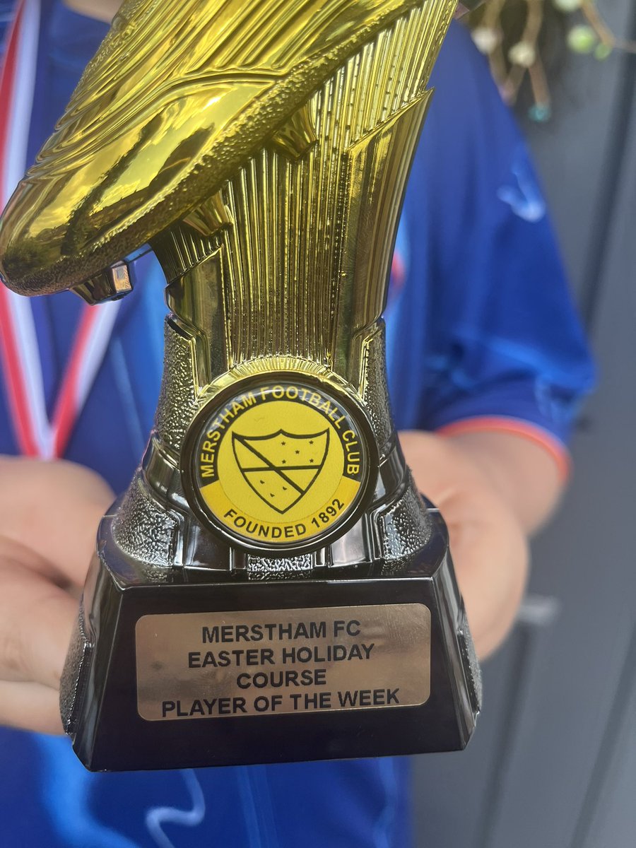 Stewart Lightfoot (@stewartlig97376) on Twitter photo Proud of my boy for being a ‘player of the week’ at football camp. Thanks to all <a href="/MersthamFC1892/">Merstham FC (Official)</a> , he had a fantastic time the last 2 weeks. Proud of my boy for being a ‘player of the week’ at football camp. Thanks to all <a href="/MersthamFC1892/">Merstham FC (Official)</a> , he had a fantastic time the last 2 weeks.