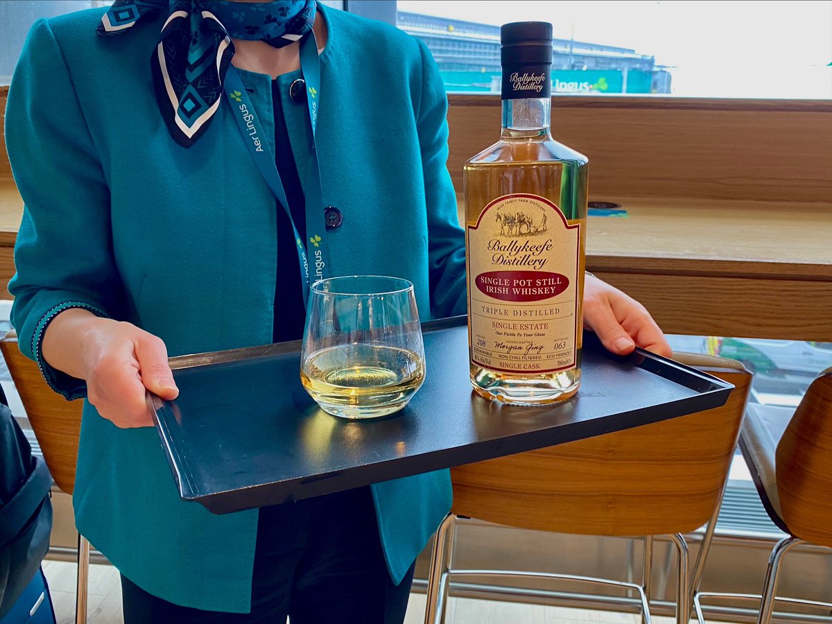 🔔Now Boarding: Ballykeefe Irish Whiskey! 

That’s right, you can now sip your favourite Irish whiskey before take off 🥃

Available exclusively at the <a href="/AerLingus/">Aer Lingus</a> lounge, Dublin ✈️

Drink responsibly.