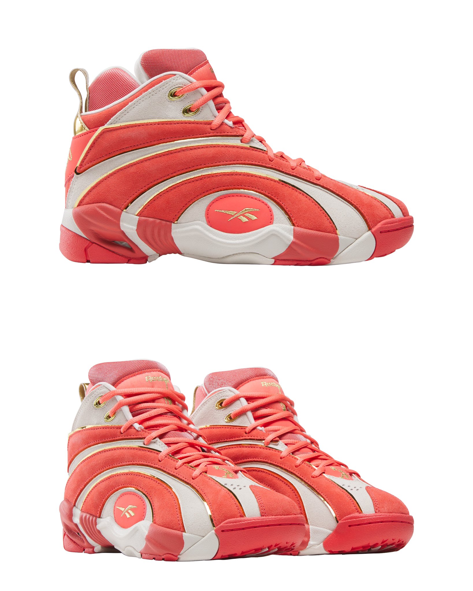 Reebok x Angel Reese ☆ Shaqnosis ‘Sunset Coral’ Shaqnosis Shoes - Reebok