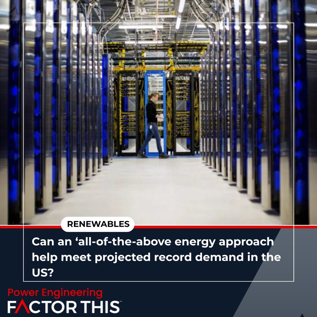 FactorThisPE's tweet image. With U.S. electricity demand projected to reach record highs, experts are debating whether an “all-of-the-above” energy strategy can ensure energy needs are met.

Read more: 🔗ow.ly/JozH50VBV2a

#AllOfTheAbove #EnergyStrategy #CleanEnergy #GridReliability #EnergyDemand