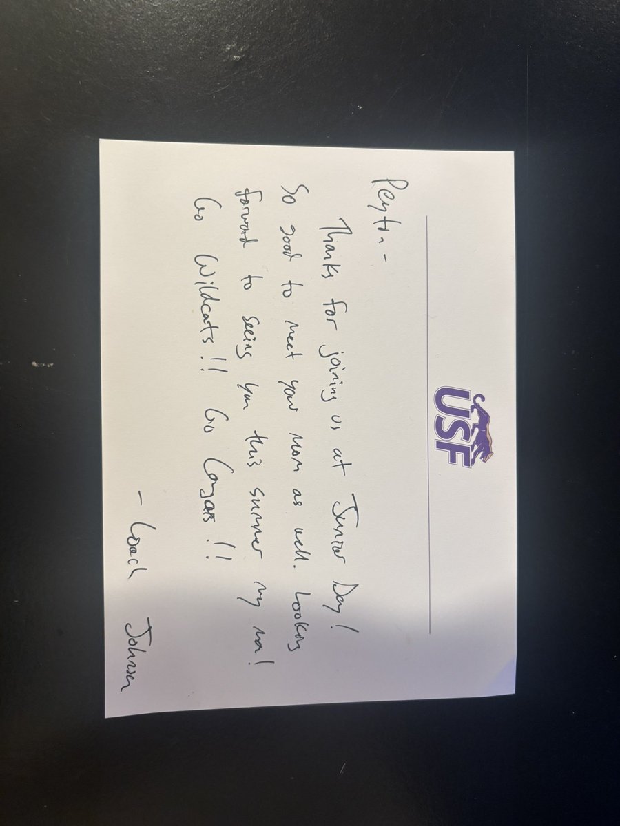 PeytonGrandbois's tweet photo. Thanks @CoachJ_USF for the letter! Appreciate the hospitality! @SportPrepX @PrepRedzoneMN @NSICRecruiting https://t.co/tX4FsWXOkD