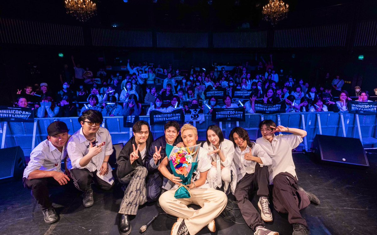 YUKI_SASAKI_67's tweet photo. YUKI SASAKI 4th ANNIVERSARY LIVE お越しくださった皆さんありがとうございました！

4周年が終わり、5年目のスタート。

これからも佐々木佑紀をよろしくお願いします。

明日また写真とかもたくさん UPします！

ゲストのひかるさん、だいちくん、こーちゃんありがとう！！
そしてバンドメンバーのたくみくん、たいがくん、がくくん、やすくんありがとう😭