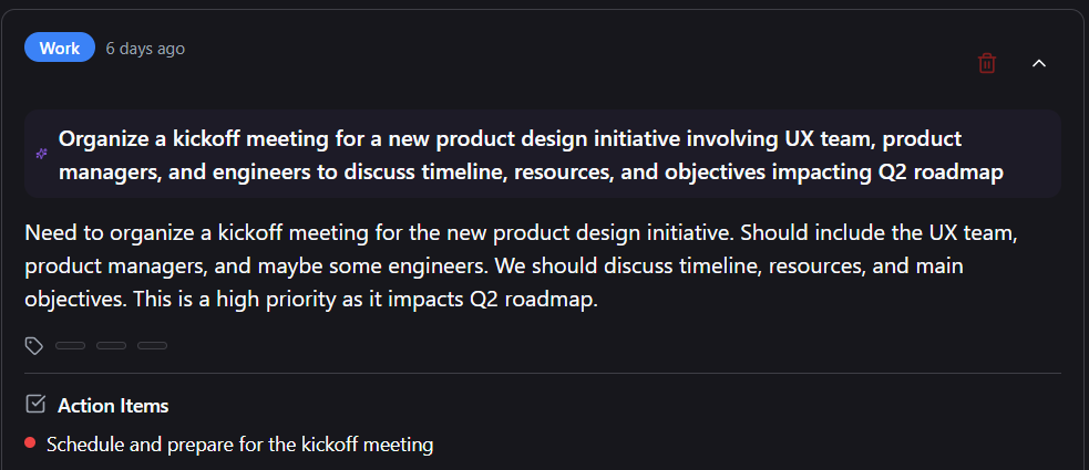 ebukaofmars's tweet photo. Imagine ONE place for work brainstorms, grocery lists, and personal insights – all intelligently organized by AI. ✨

That’s the vision for DaVinci by @The_ProductDojo . Stop juggling apps, start integrating life.

Early access: https://t.co/SrpVuqjlLS https://t.co/19E6c8y1Z5